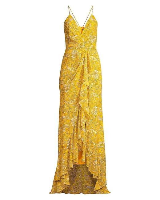 jay godfrey yellow dress