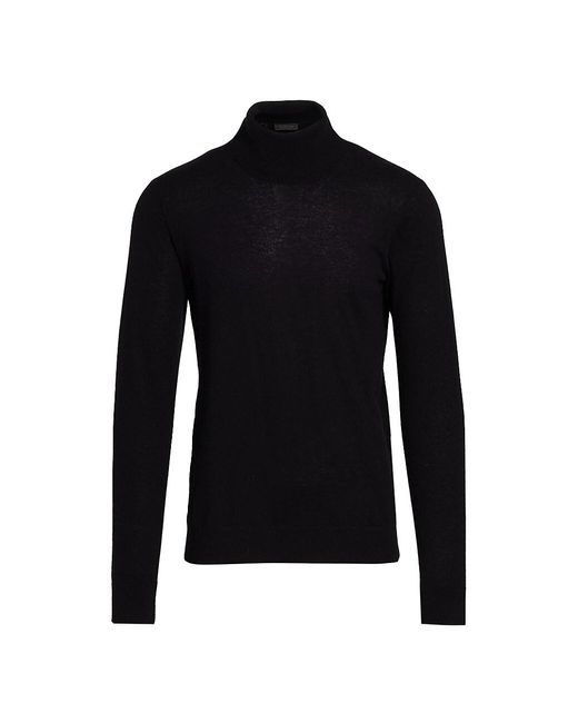 Lightweight Cashmere Turtleneck Sweater 