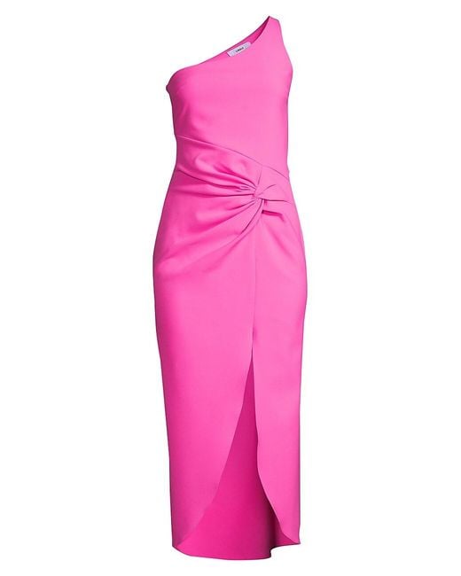 Likely Synthetic Merilou One-shoulder Dress in Pink | Lyst