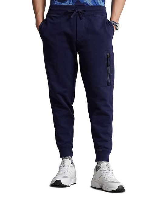 RLX Ralph Lauren Knit Cargo Pants in Blue for Men | Lyst