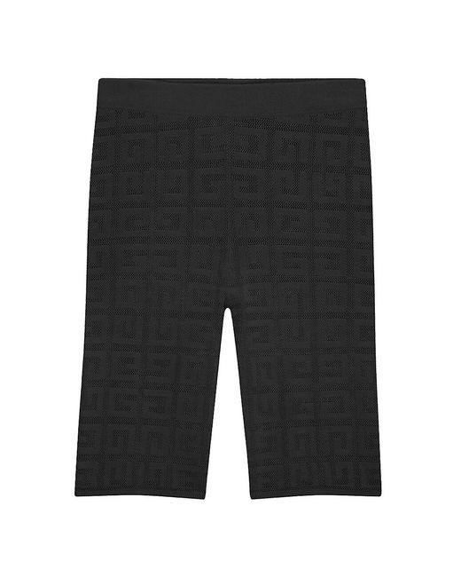 Givenchy Synthetic 4g Monogram Logo Bike Shorts in Black | Lyst