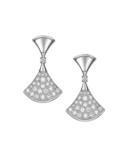 bulgari diamond earrings