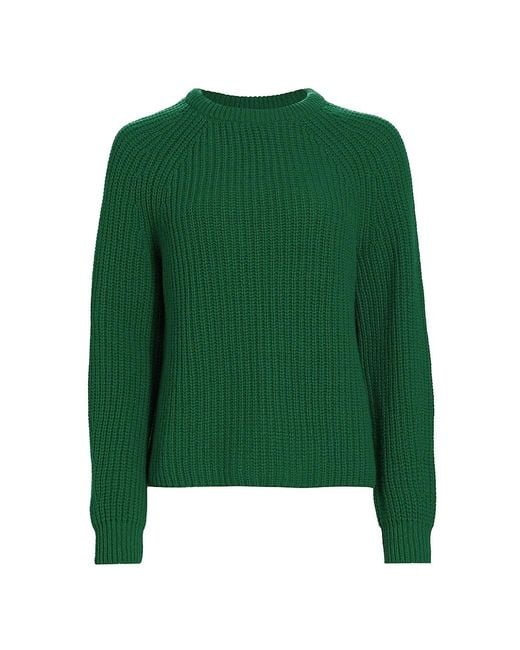 Barbour Wool Coast To Country Hartley Rib-knit Sweater in Green | Lyst