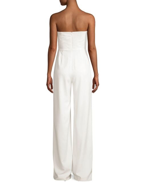 jay godfrey strapless jumpsuit