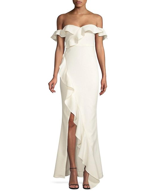 likely ruffle dress