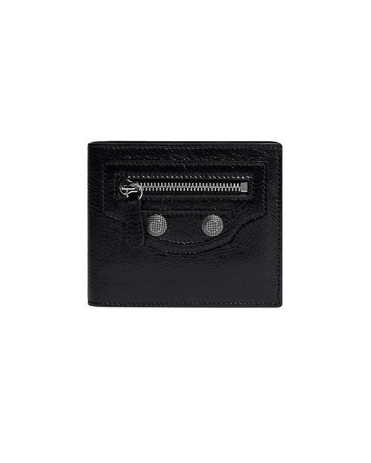 Balenciaga Le Cagole Men Square Folded Wallet in Black Men | Lyst