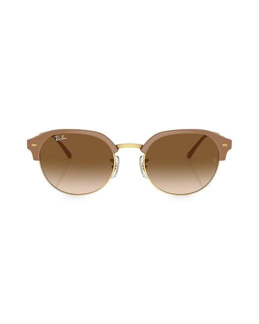 53mm polarized top round sunglasses