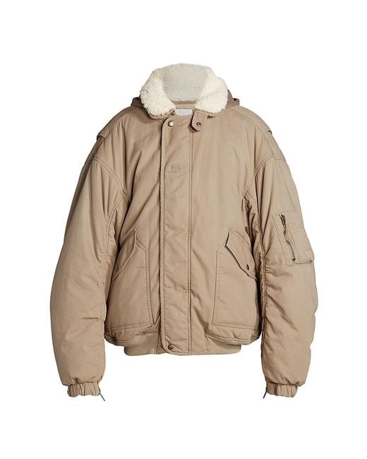 balenciaga blue bomber jacket