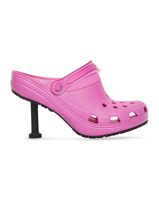 Balenciaga Crocs Madame 80mm in Pink | Lyst