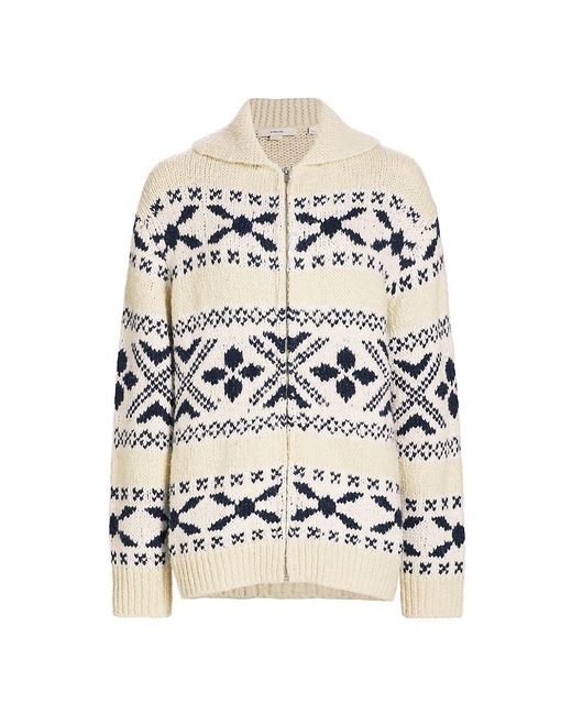 Vince fair isle turtleneck cheap sweater