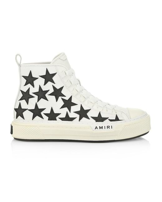 Amiri Stars Court High-top Sneakers in White for Men | Lyst