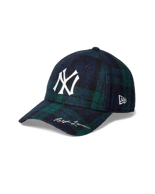 Polo Ralph Lauren Wool New Era 49forty Plaid New York Yankees Baseball