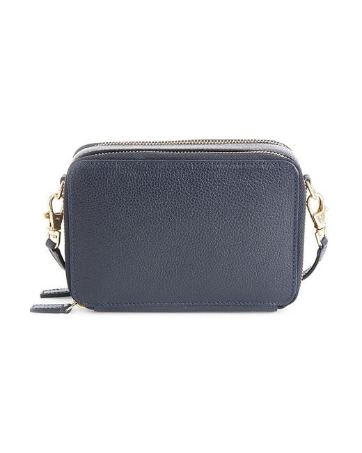 ROYCE New York Leather Camera Bag in Blue | Lyst