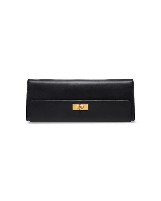 Balenciaga Money Elongate Pouch With Chain In Box in Black | Lyst