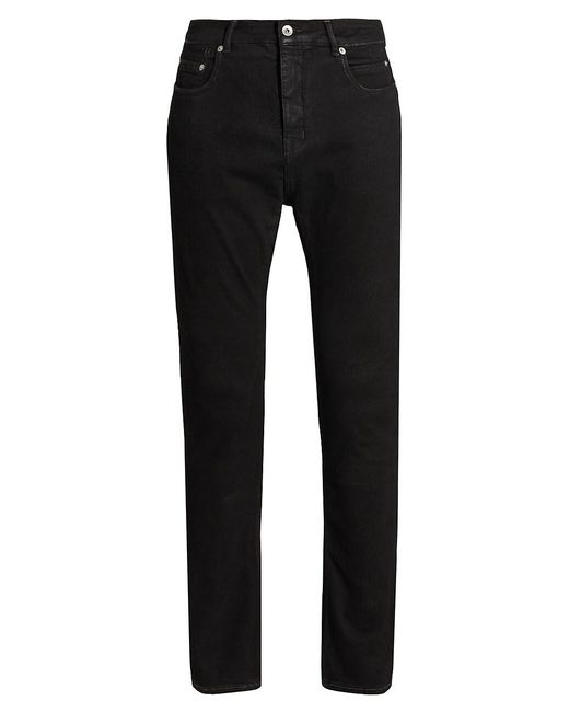 Rick Owens DRKSHDW Stretch-denim Detroit-cut Jeans in Black for Men | Lyst