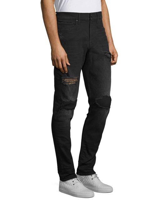 John Varvatos Mens Wight Jean Button Fly Bide