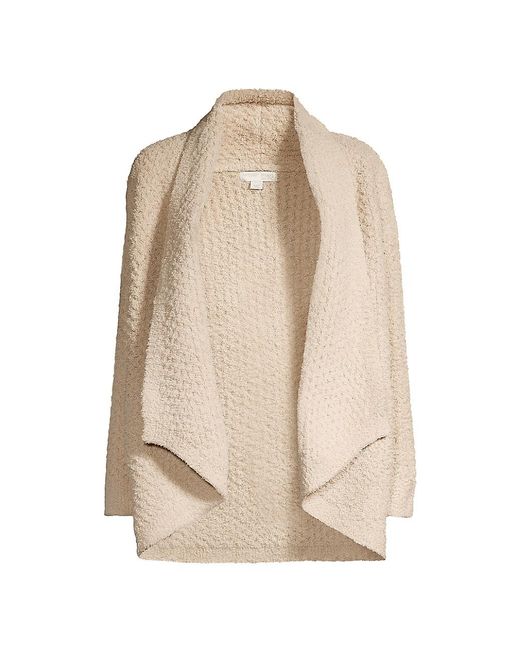 Barefoot Dreams Synthetic Cozychic Honeycomb Shawl Circle Cardigan in ...