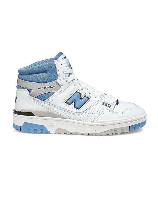 New Balance Bb650rv1 Leather High-top Sneakers in Blue for Men | Lyst