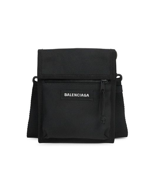 balenciaga logo pouch