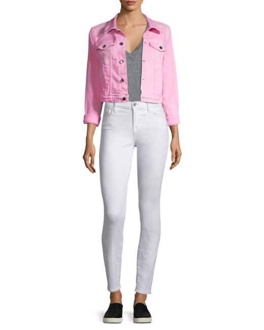 Cotton Citizen Crop Denim Jacket in 