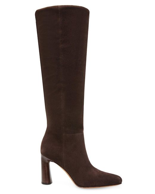 Vince Highland Suede Tall Boots in Brown | Lyst