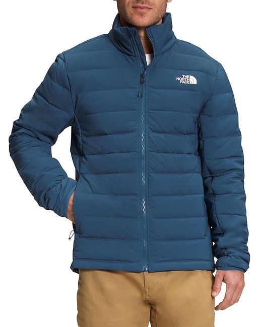 The North Face Belleview Stretch Down Jacket in Blue for Men Lyst