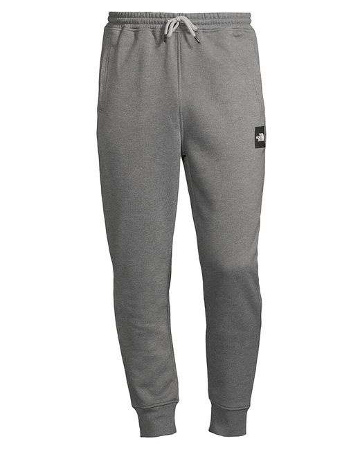 The North Face Cotton Box Nse Jogger Sweatpants in Gray for Men | Lyst
