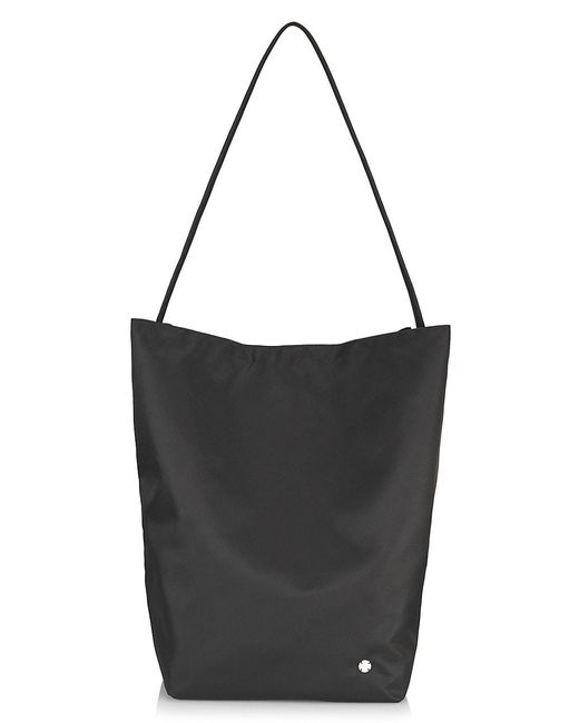 S gray nylon tote bag