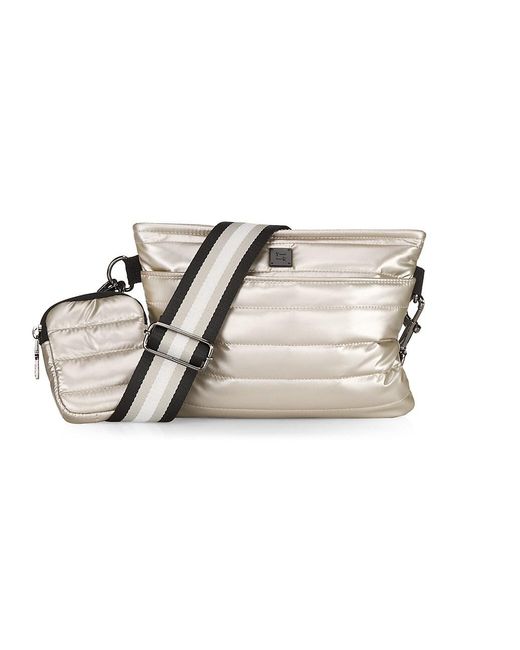 Think Royln Synthetic Downtown Padded Crossbody Bag Lyst