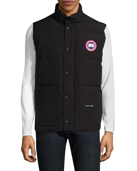 canada goose freestyle gilet black