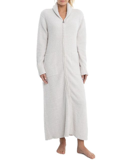 Barefoot Dreams Synthetic The Cozychic Zip Robe Lyst