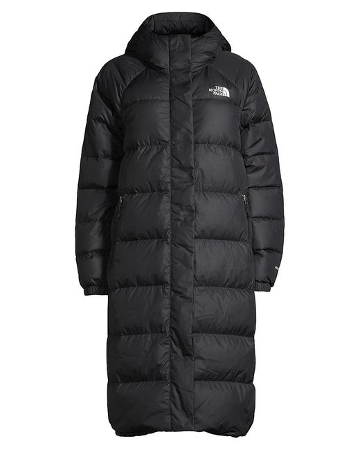 The North Face Hydrenalite Down Parka Coat in Black | Lyst