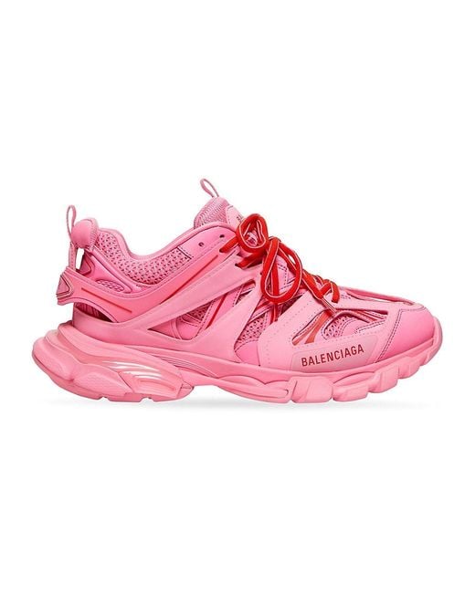 balenciaga high top mens pink