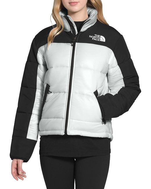 The North Face Synthetic Himalayan Colorblock Puffer Jacket, Quilted ...