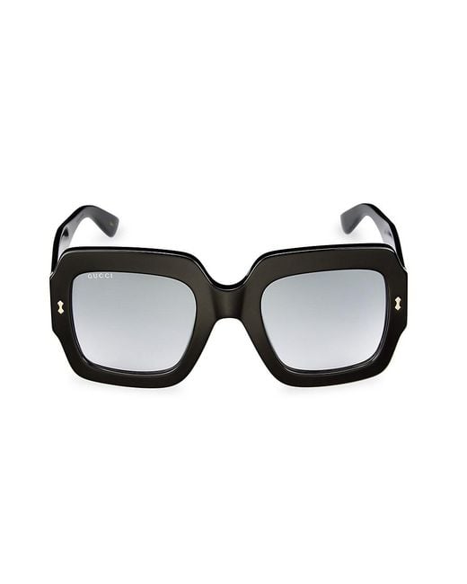 gucci 53mm square sunglasses