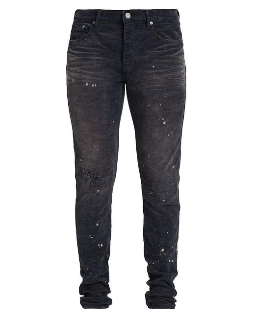 Purple Brand Denim P001 3-needle Jeans in Black for Men | Lyst