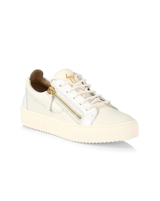 giuseppe zanotti patchwork sneakers