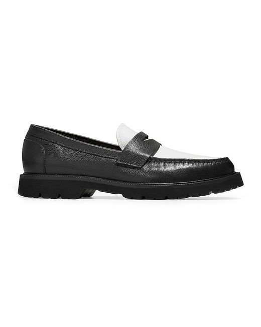 Cole Haan American Classics Leather Penny Loafers In Black For Men Lyst 2648