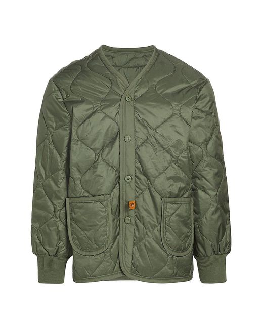 Alpha Industries Als/92 Quilted Field Jacket Liner in Green for Men Lyst