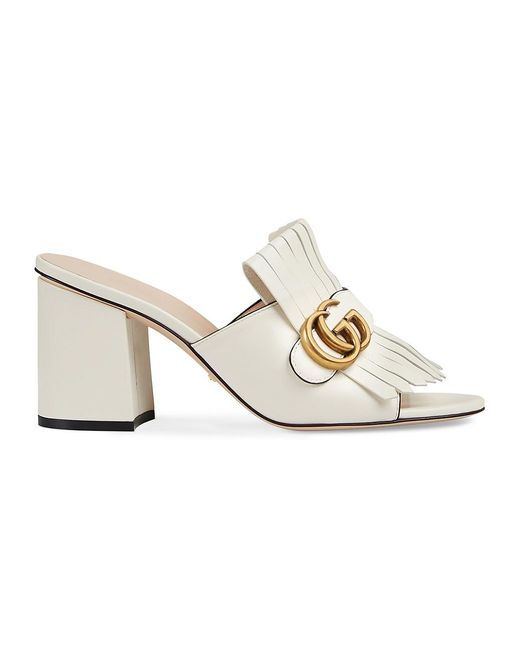 gucci double g heels