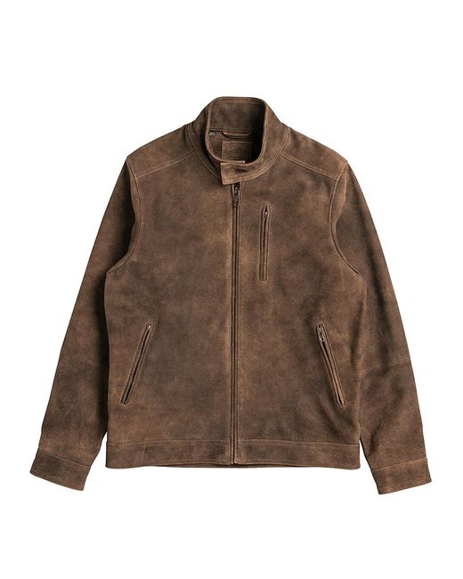 Rodd & Gunn Mandeville Leather Jacket in Brown for Men Lyst