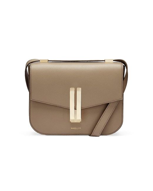 DeMellier Vancouver Embossed Leather Shoulder Bag in Clay (Natural) | Lyst