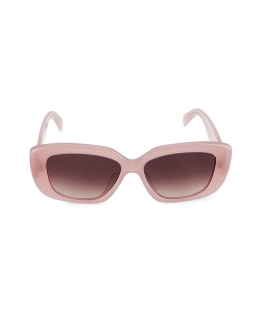 celine triomphe rectangular sunglasses