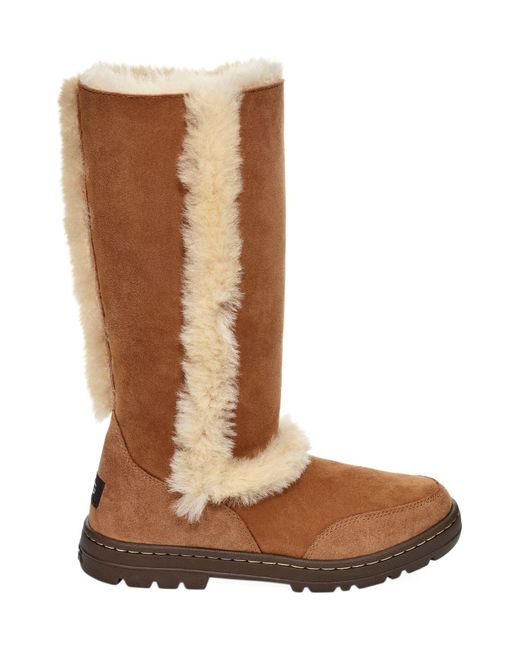 sheepskin uggs with fur outside