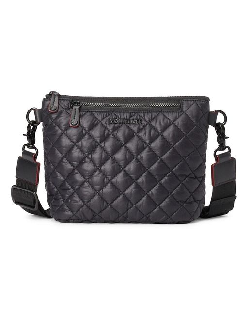 MZ Wallace Synthetic Small Metro Scout Quilted Nylon Crossbody Bag in