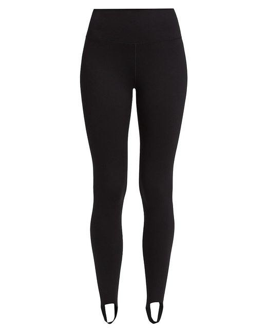 Terez Tlc Stretch Stirrup Leggings in Black Lyst