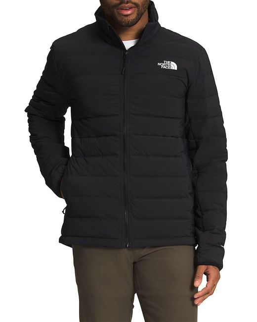The North Face Synthetic Belleview Slimfit Down Jacket in Black for