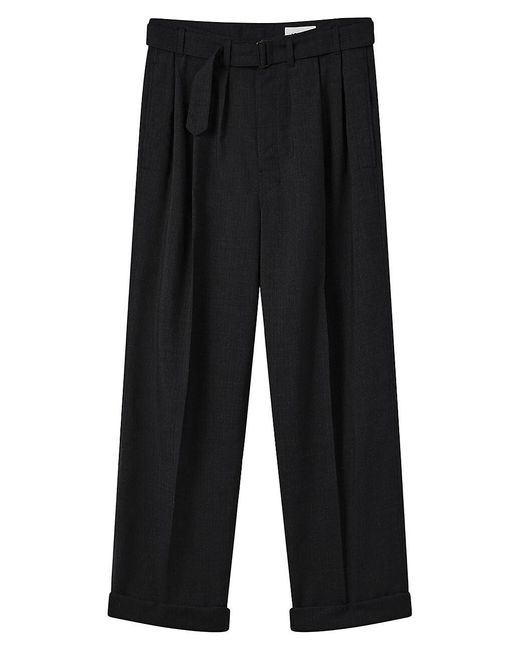 lemaire pleated pants