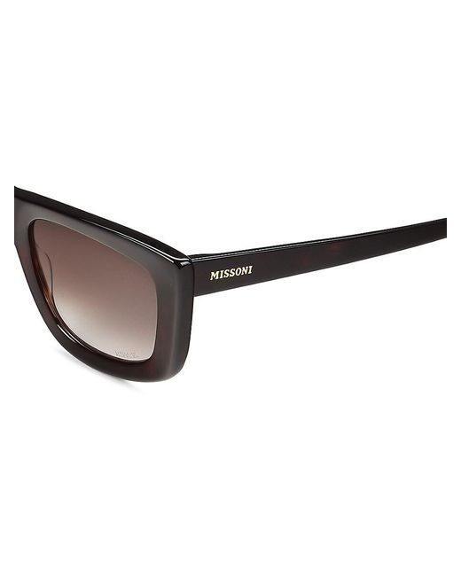 Missoni Multicolor Mis 0111/s 56mm Rectangle Sunglasses