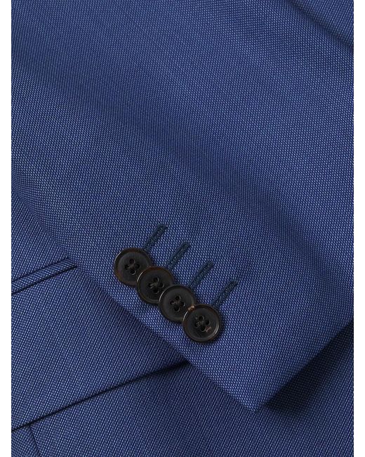 Paul Smith Blue Wool Slim-fit Suit for men
